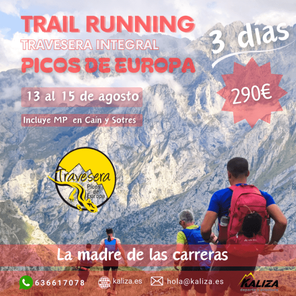 Travesera integral / 3 etapas / 13 al 15 de agosto de 2024