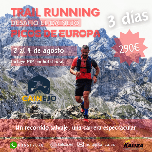 Desafío El Cainejo / Trail running / 2 al 4 de agosto de 2024